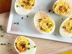 deviled eggs