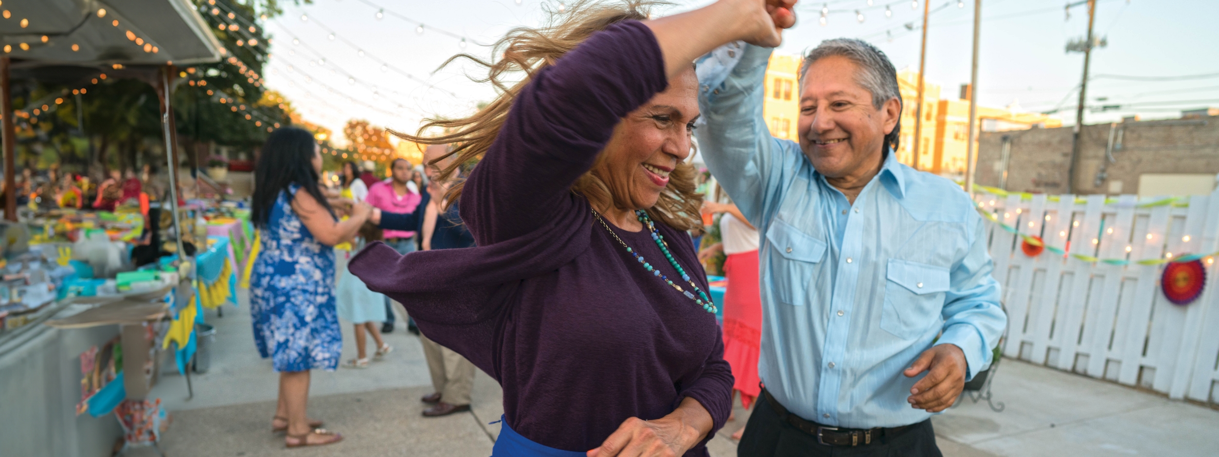 Couple dancing