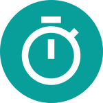 Shorter time icon