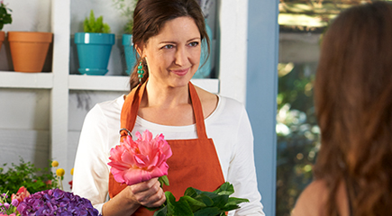 Woman putting herself first.