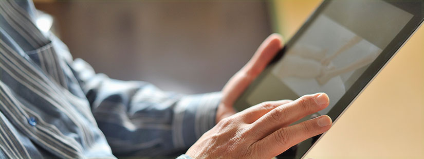 Man looking for volunteering opportunities during dialysis.