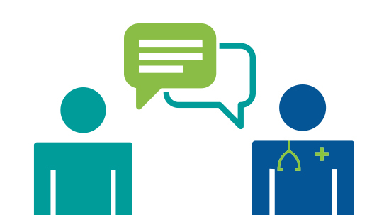 Discuss care with your treatment team.