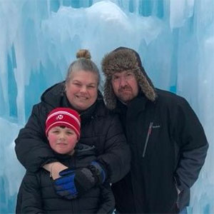 Kelly Ann Manuel and family