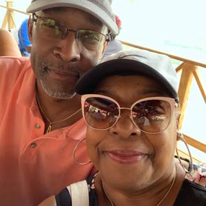 Ramona Mack and her husband